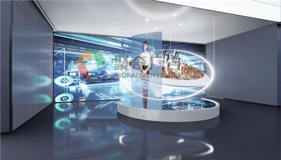 企业展厅全息沙盘数字人讲解九游球赛-九游(中国)—聚奇广告