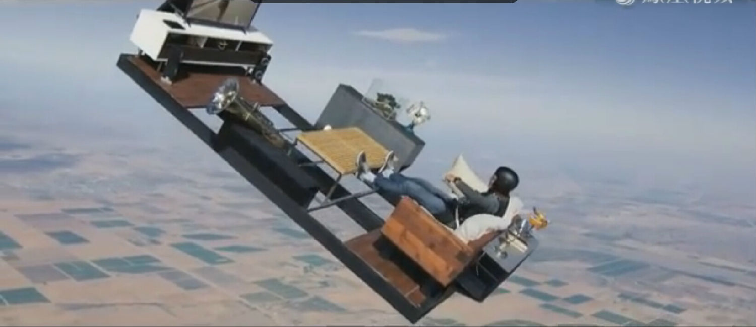 NVIDIA疯狂广告:3000米高空自由落体玩游戏 NVIDIA疯狂广告:3000米高空自由落体玩游戏