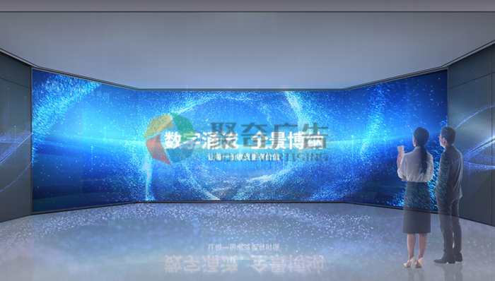 企业展厅科技化形象展示九游球赛-九游(中国)-聚奇广告